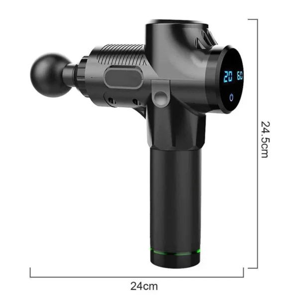 Fascial Massage Gun Electric Percussion Pistol Massager Body Neck Back Deep Tissue Muscle Relaxation Pain Relief Fitness - Image 5