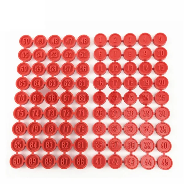 Russian Bingo Game Fun Board Traditional Bingo Lotto Lottery Family Game Set Bingo Toys Counters Party Bingo Lucky Balls Game - Image 4
