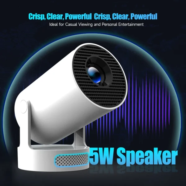 Magcubic 4K Wifi6 Projector Android11 260 ANSI Dual WIFI Allwinner H713 BT5.0 1280*720P Home Cinema Outdoor portable HY300 Pro + - Image 3