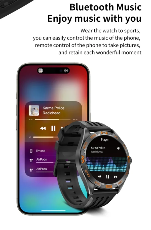 for Oukitel WP50 WP39 Smart Watch Men Women Smartwatch AMOLED Screen Digital Wrist Watches Bluetooth Call Wristwatch Bracelet