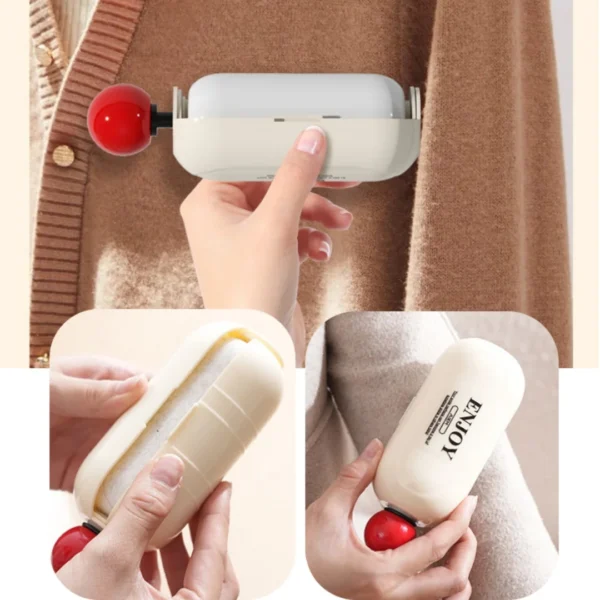 Washable Reusable Lint Roller Extra Sticky Portable Hair Remover Dust Collector Brush For Clothes Pet Hair Car Seats Cleaning - Image 3
