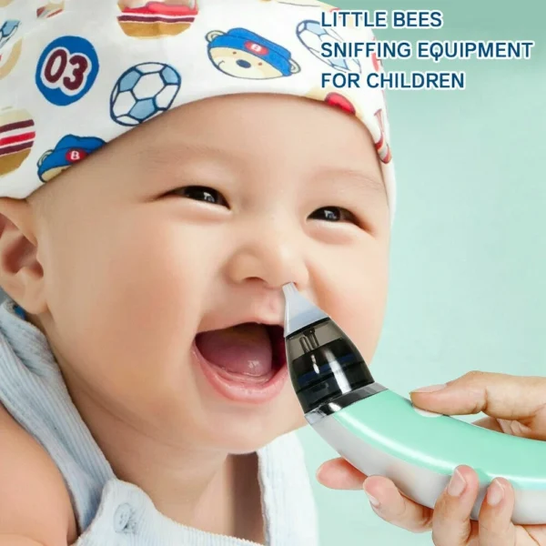 Electric Toddler Snot Aspirators Automatic Newborns Nasal Cleaner Rechargeable Detachable Anti-reflux for Newborn Baby Nursing - Image 5