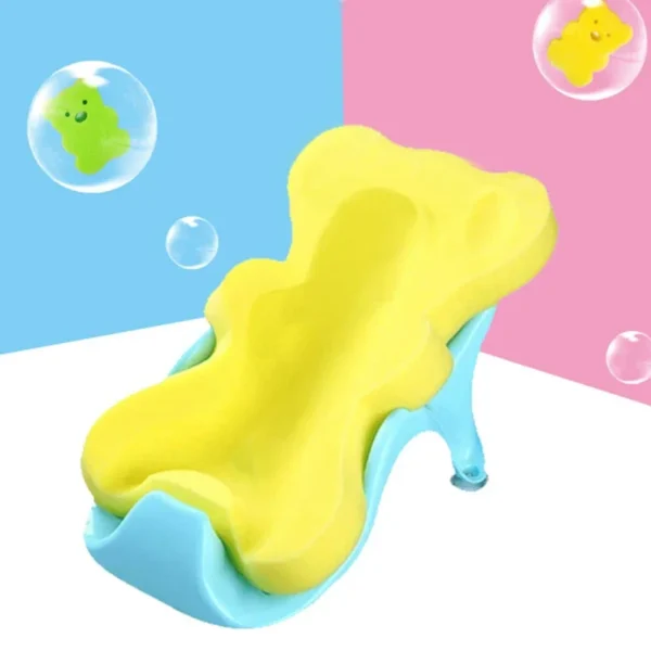 Sponge Baby Bath Mat Non-slip Sponge Mat Anti-skid Bathtub Infant Bath Pad Newborn Seat for Baby Care - Image 4