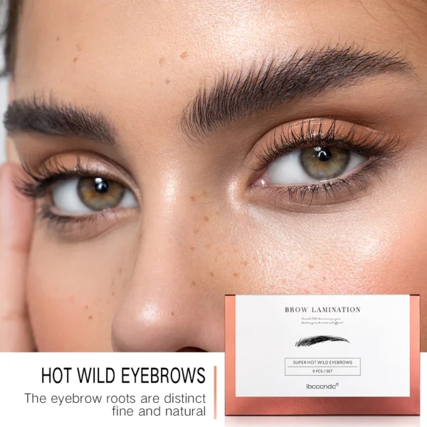 Pro Brow Lift Perming Eyebrow Lifting Brow Lamination Kit with Cling Film Nutrition Keratin Perming Lotion for Home Use - Image 5
