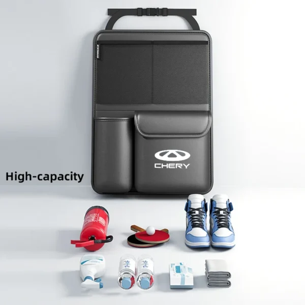 1PCS Car Trunk Storage Bag for Chery Omoda 3 Tiggo 3X 5X 3 5 7 plus 8 Pro 9 T26 X1 Seat Back Hanging Organizer for SUV Truck MPV - Image 4