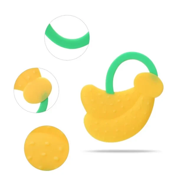 3PCS Baby Teething Toys for Newborn Infants Safe Infant and Toddler Silicone Teethers Soothe Babies Gums, Perfect Baby Gift - Image 5