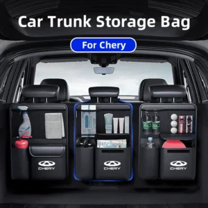 1PCS Car Trunk Storage Bag for Chery Omoda 3 Tiggo 3X 5X 3 5 7 plus 8 Pro 9 T26 X1 Seat Back Hanging Organizer for SUV Truck MPV