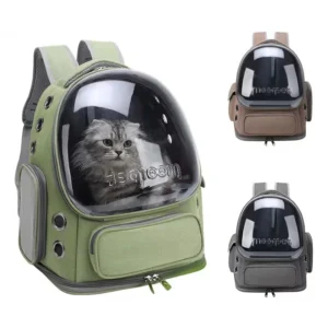 Transparent Pet Cat Carrier Bag Outdoor Travel Backpack for Cats Small Dogs Breathable Cat Carrying Bag Portable Pet Supplies