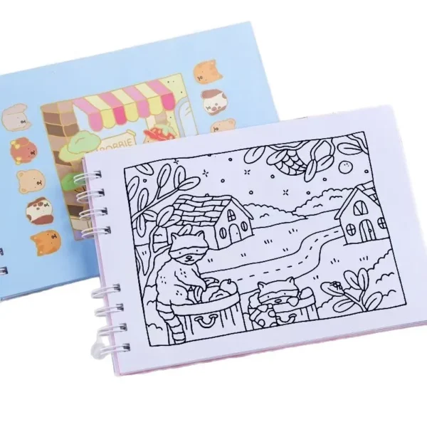 Bobbie Good Coloring Book for Adults and Teens Educational Doodle Book Coloring Books Students Stationery Children's Gifts - Image 2
