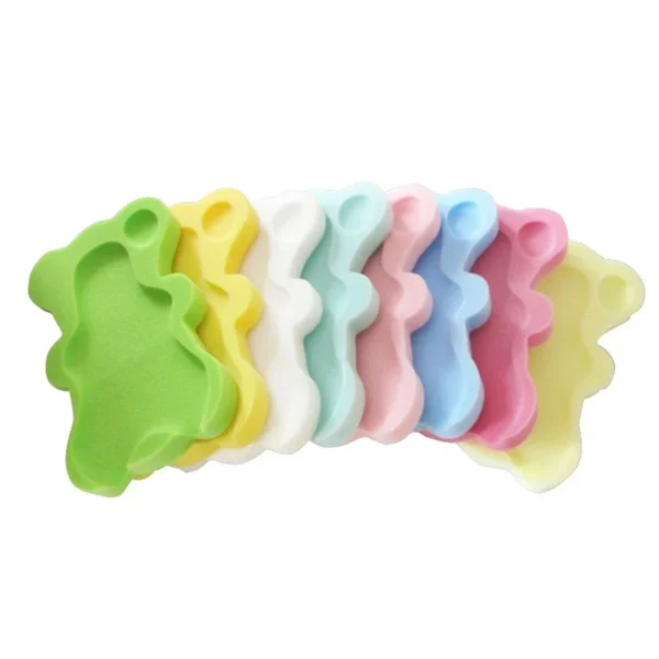 Sponge Baby Bath Mat Non-slip Sponge Mat Anti-skid Bathtub Infant Bath Pad Newborn Seat for Baby Care - Image 5