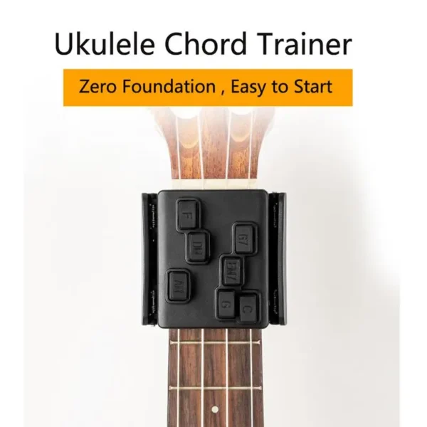 Ukulele Chord Trainer Ukulele Attachment Chord Presser Guitar Trainer Guitar Learning Tools Ukulele Practice Assistant Guitar - Image 4