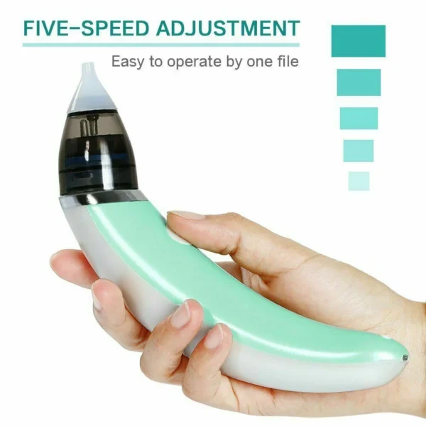 Electric Toddler Snot Aspirators Automatic Newborns Nasal Cleaner Rechargeable Detachable Anti-reflux for Newborn Baby Nursing - Image 6