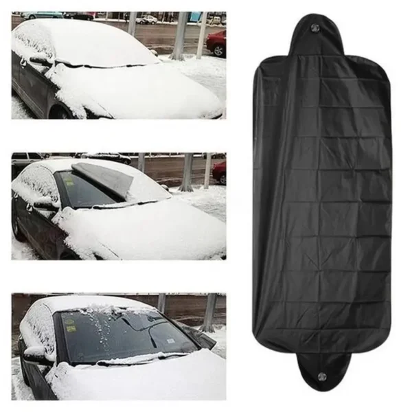 Car Windshield Protector Car Exterior Protection Prevent Snow Ice Sun Shade Dust Frost Freezing Snow Windshield Cover Car Cover - Image 2